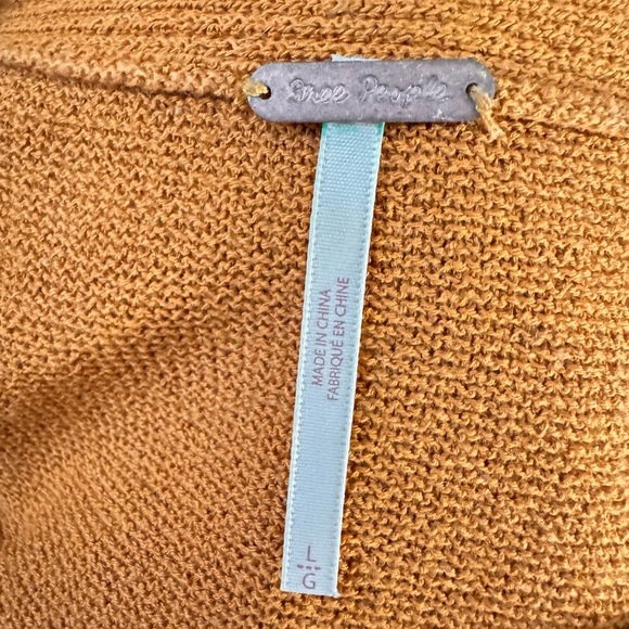 Free People | Criss Cross Knit Tunic Sweater (L) - Picture 7 of 9